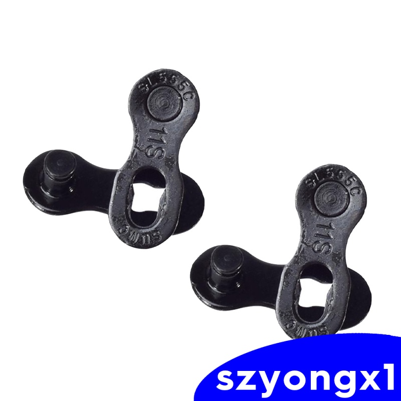 Best sale！ 2Pair 9/10/11/12Speed Bicycle Bike Master Chain Link Joint 9 Speed Colorful