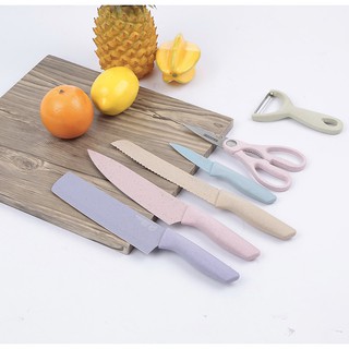 Bộ Dao Làm Bếp EVCRIERH Thông Minh Set 6 Món