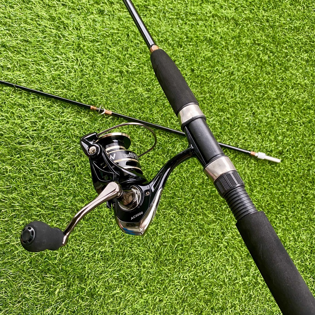 Bộ cần câu máy 2 khúc SHIMANO V1 máy câu cá DEUKIO tặng kèm bộ phụ kiện như hình Đồ Câu Việt Bắc