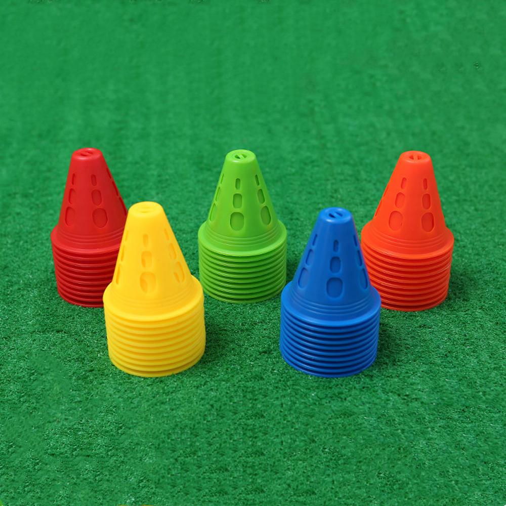 Đĩa Đánh Dấu Tập Luyện Bóng Đá Chống Gió Hình Trụ Chất Lượng Cao