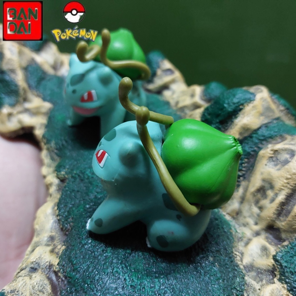 Mô hình pokemon Bulbasaur tuyệt chiêu rôi may Ếch kỳ diệu 1945 1-3