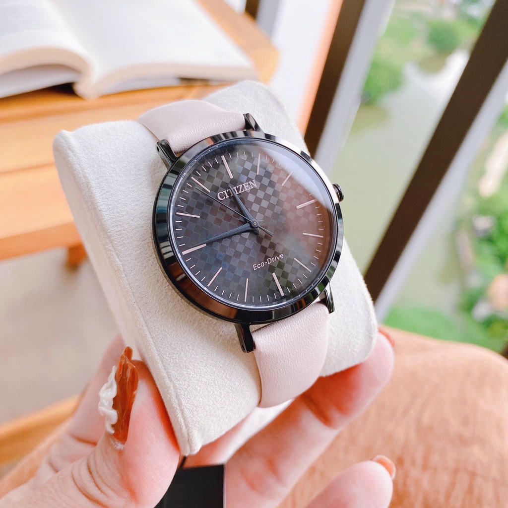 Đồng hồ nữ cao cấp Citizen EM0765-01E chính hãng - Tặng 1 dây da đen