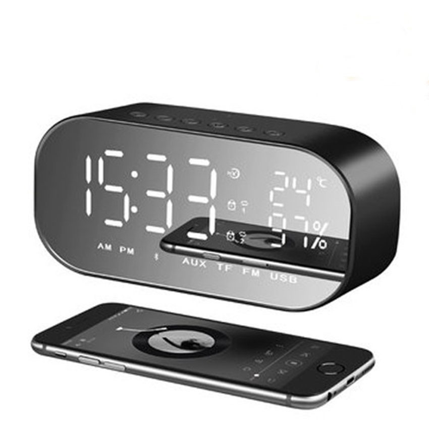 Loa Bluetooth Kiêm Đồng Hồ Báo Thức Yayusi S2 ( bảo hành 6