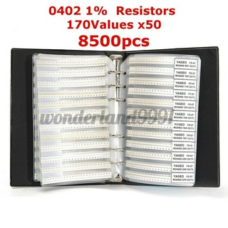 8500 Chip Điện Trở 0402 Smd Smt 1%