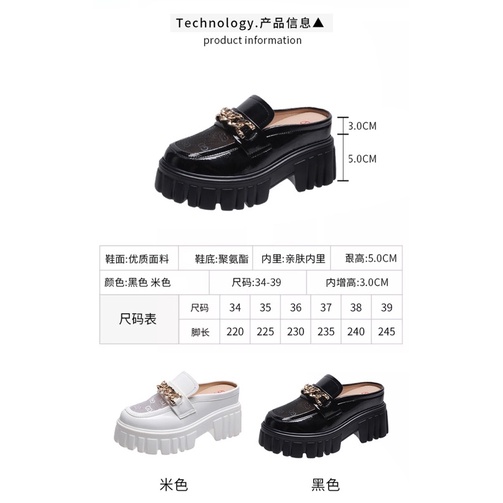 Sục đế cao 8cm form gọn kèm ảnh chụp thật sẵn đen 35 37 trắng 34