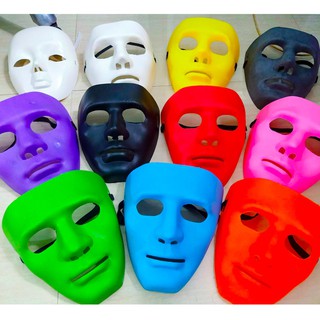 [10 MÀU-JABBAWOCKEEZ] Mặt Nạ Jabbawockeez Mặt Nạ Cosplay Mặt Nạ Hóa Trang Màu Trắng i49 Hàng nhập cảng