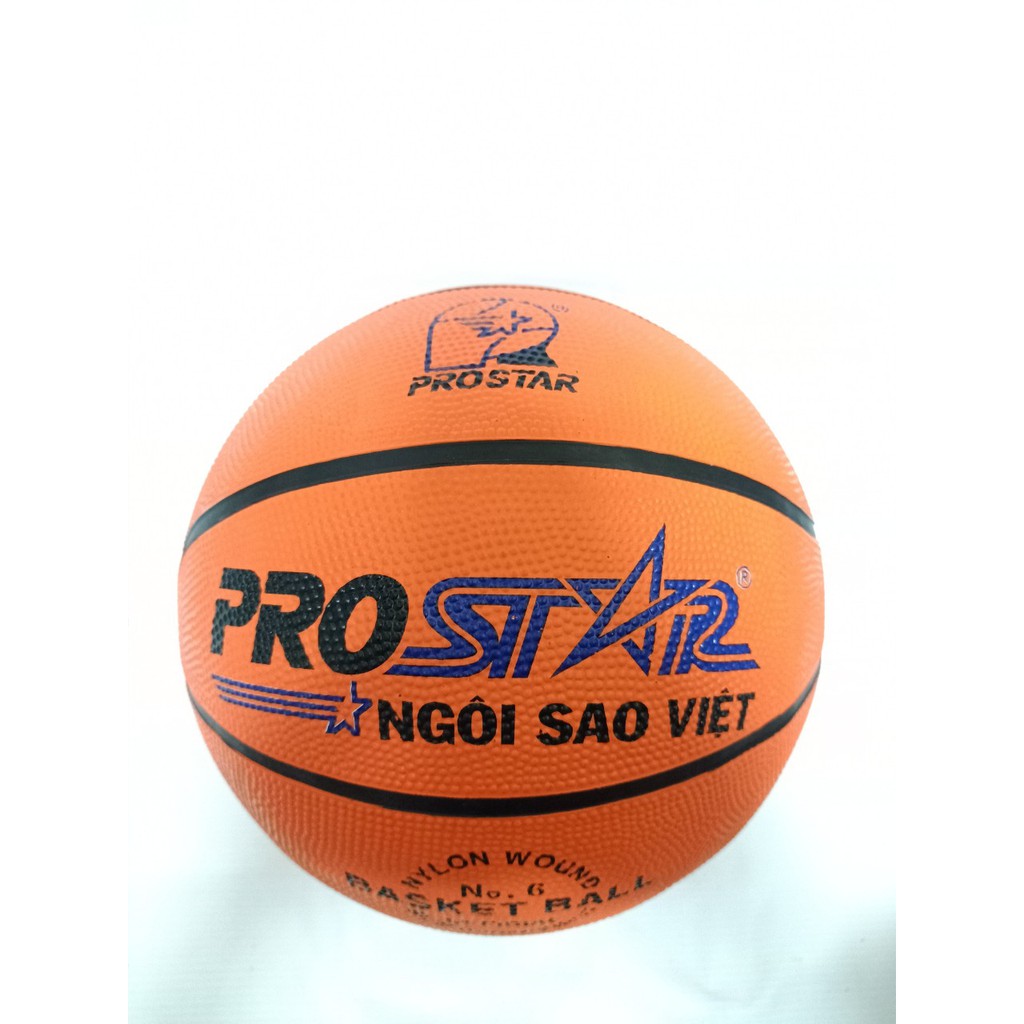 Bóng rổ cao su cam số 5 prostars ngôi sao Việt - thương hiệu Việt Nam