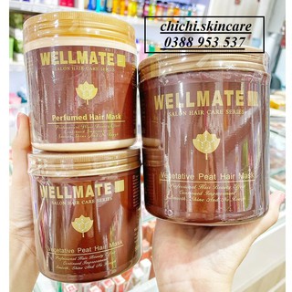 KEM Ủ TÓC WELLMATE SALON HAIR NẮP VÀNG - NÂU