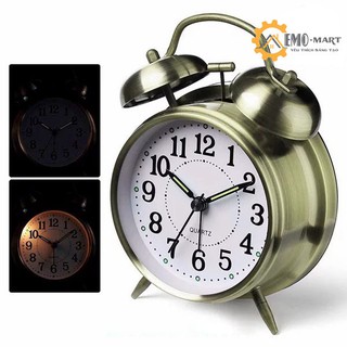 [ HOT ] Đồng hồ báo thức quả chuông TWIN BELL