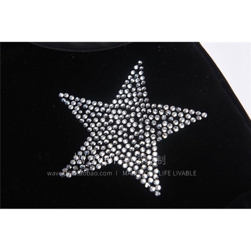 Áo vest nhung đính hạt Jennie Blackpink