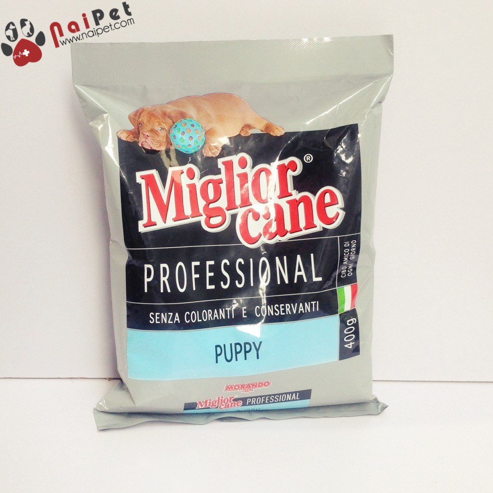 Thức Ăn Hạt Khô Cho Chó Con Puppy Professional Miglior Cane Morando 400g