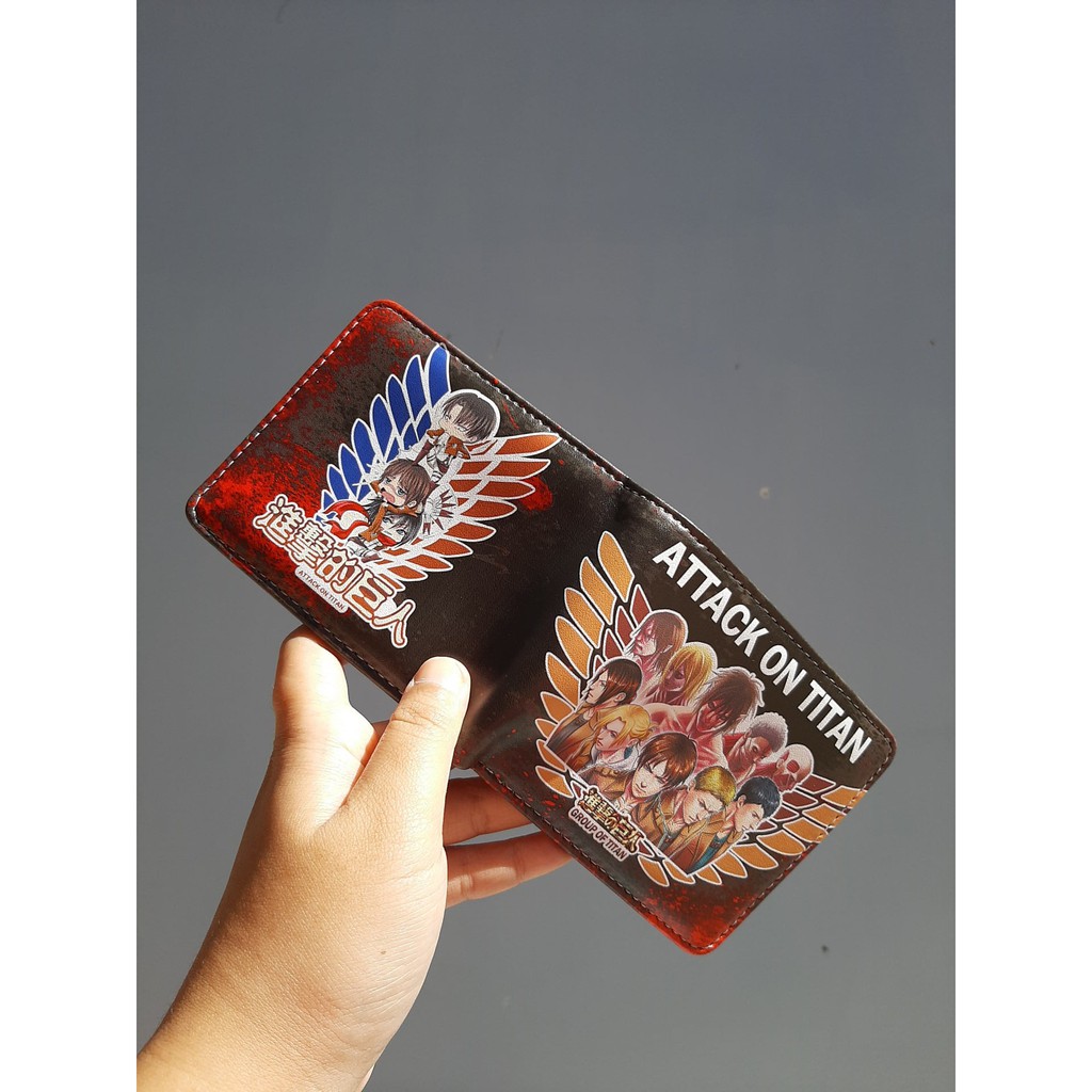 Ví anime Attack on Titan nhiều mẫu | Baystore