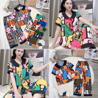 Đồ bộ ngủ Pyjama lụa hình xinh (nhiều hình, hình thật 100% )