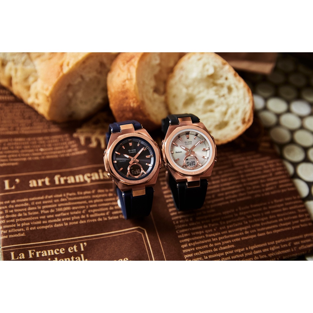 Đồng Hồ Casio Nữ dây nhựa BABYG MSG-B100G-1A Chính Hãng