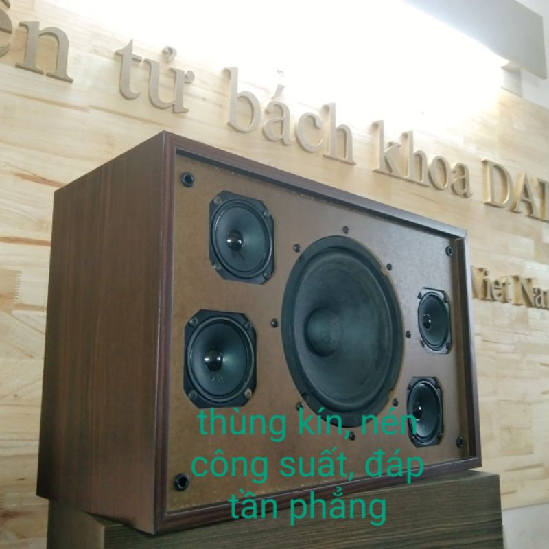 Đôi loa hát karaoke, nghe nhạc bass 20cm, treble giấy