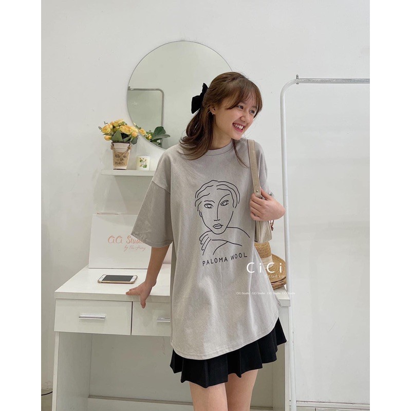 [Mã WASTUP giảm 10% tối đa 30K đơn 99K] Áo thun hình người nét vẽ - 3158 | BigBuy360 - bigbuy360.vn