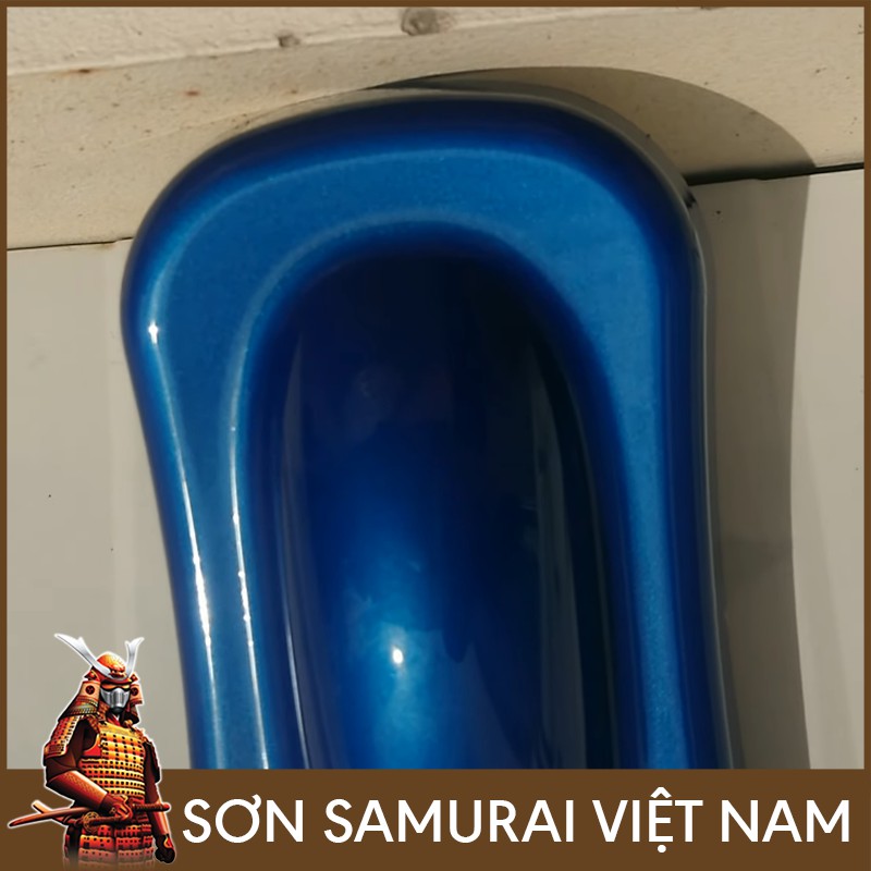 Màu Xanh Sáng Sơn Samurai - Combo Sơn Xịt Samurai Màu Xanh K939