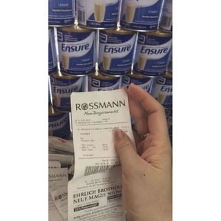 Sữa bột Ensure Abbout Đức 400gr hương Vani