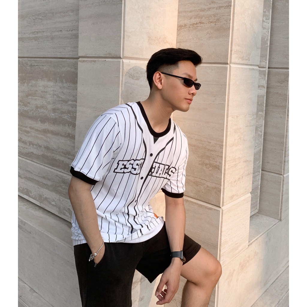Áo Thun Nam Dáng Baseball Trẻ Trung Năng Động Cá Tính Chất Liệu Cotton Dày Dặn Thoáng Mát - FAPAS