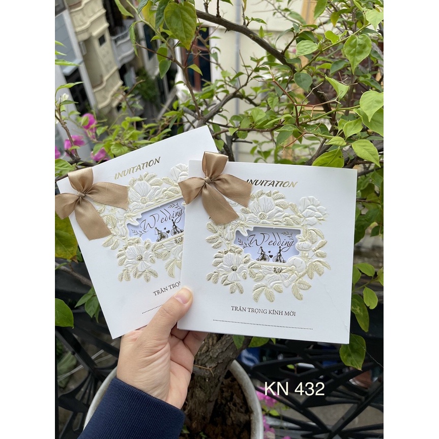 Thiệp cưới KN432
