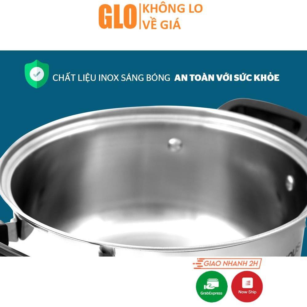 Bộ Nồi Inox 3 Đáy Cao Cấp SUNHOUSE SH333 - Hàng Chính Hãng