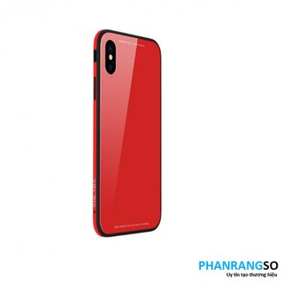 Ốp lưng iPhone X mặt kính Sulada