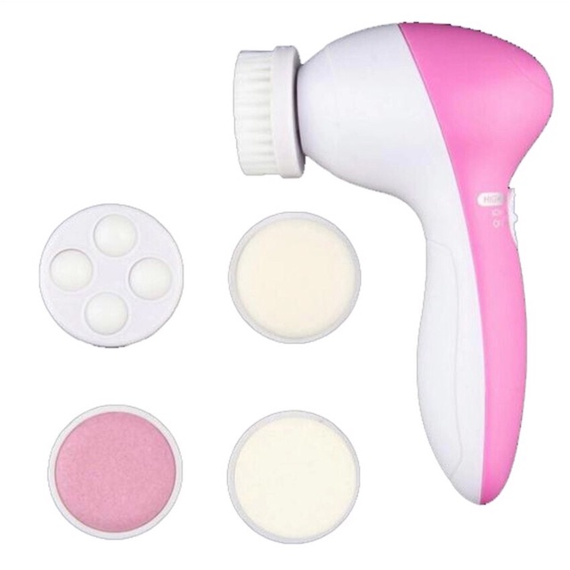 Máy massage rửa mặt 5 in 1