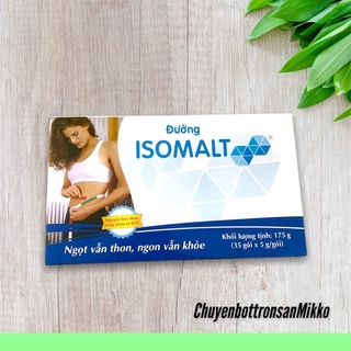 Đường ăn kiêng Isomalt Vikybomi hộp 35 gói ( 5g/ gói )