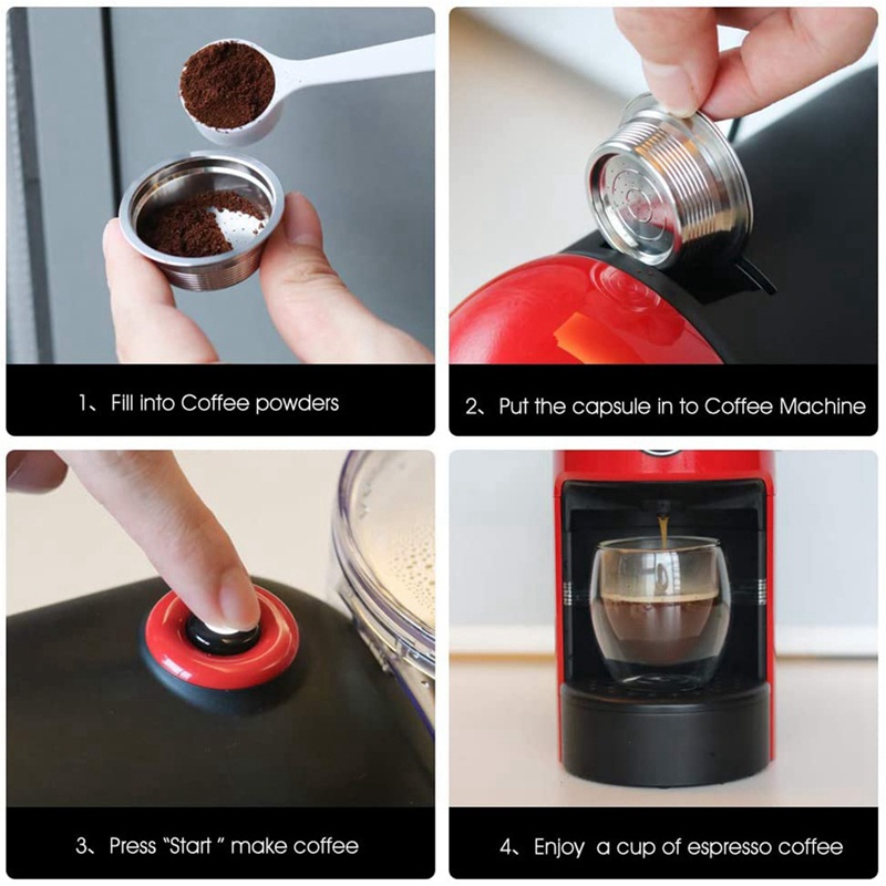 Giá Đỡ Cốc Lọc Cà Phê Bằng Thép Không Gỉ Cho Lavazza A Modo Mio Jolie