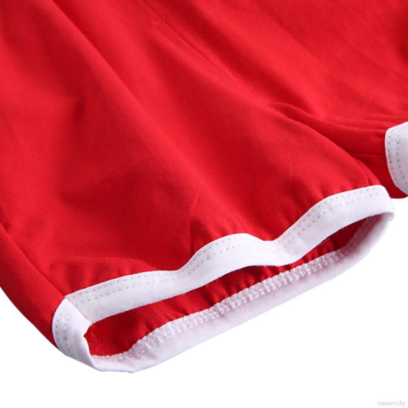 Set áo ba lỗ sọc ngang phối quần short mặc hè xinh xắn cho bé