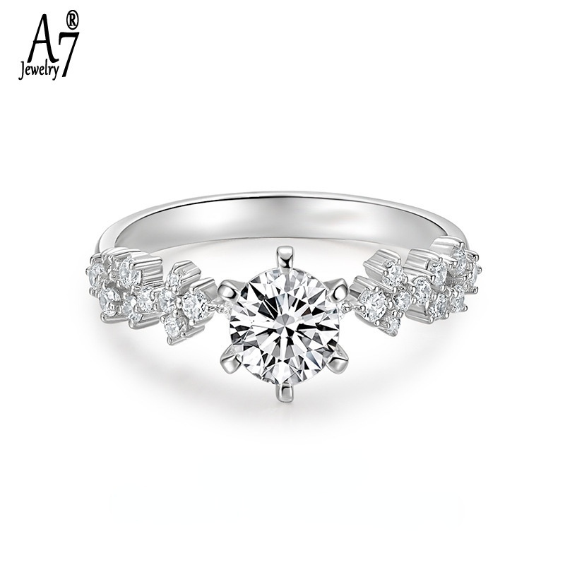 Nhẫn Hở Có Thể Điều Chỉnh Kích Thước Hình Mũi Tên Và Tám Trái Tim A7 Pt950 Cho Nữ