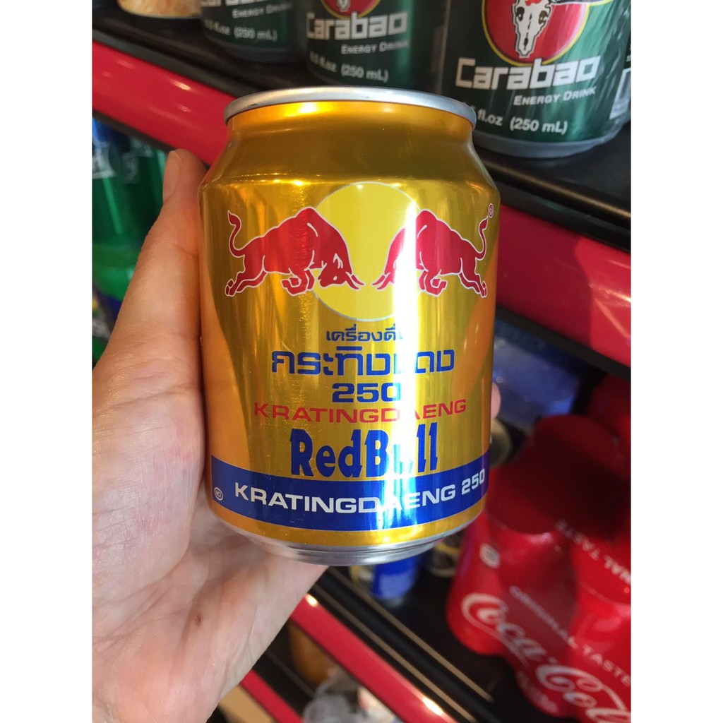 [Siêu Rẻ] Lốc 6 Lon Bò Cụng Redbull Hàng Thái Lan 250ml