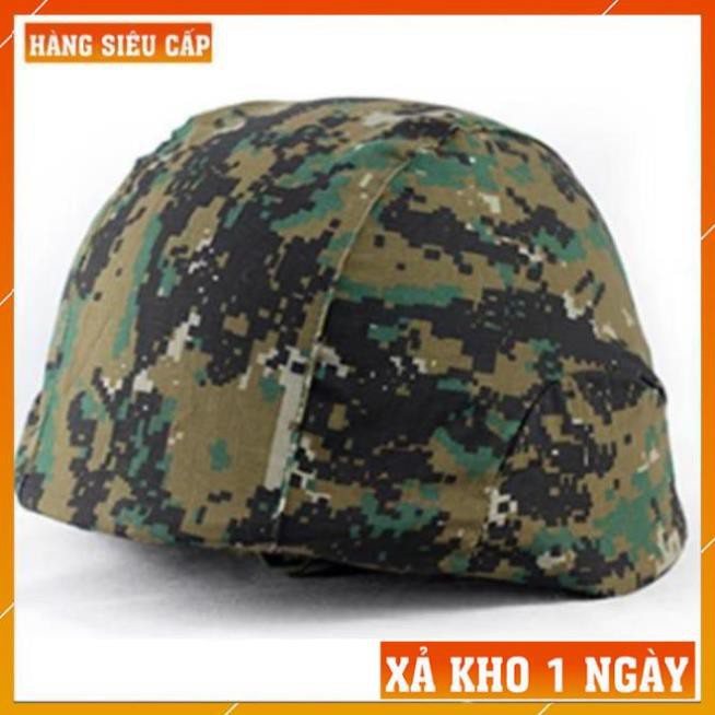 [FreeShip – Xả Kho 1 Ngày] Mũ Bảo Hiểm Lính Mỹ Ngụy - Nón Phượt Thể Thao Nửa Đầu