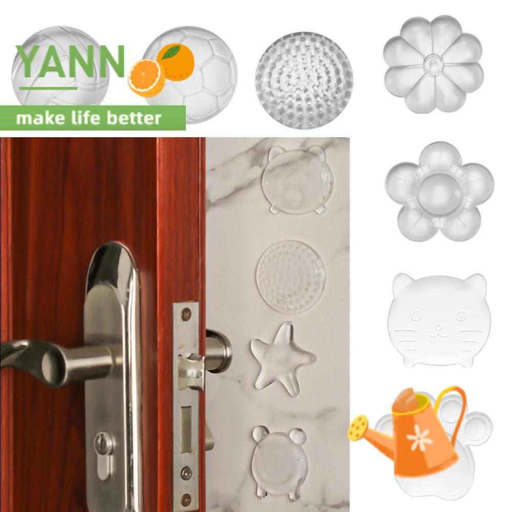 Miếng dán tường cao su trong suốt chống va chạm/ gây ồn/ thấm nước tiện dụng