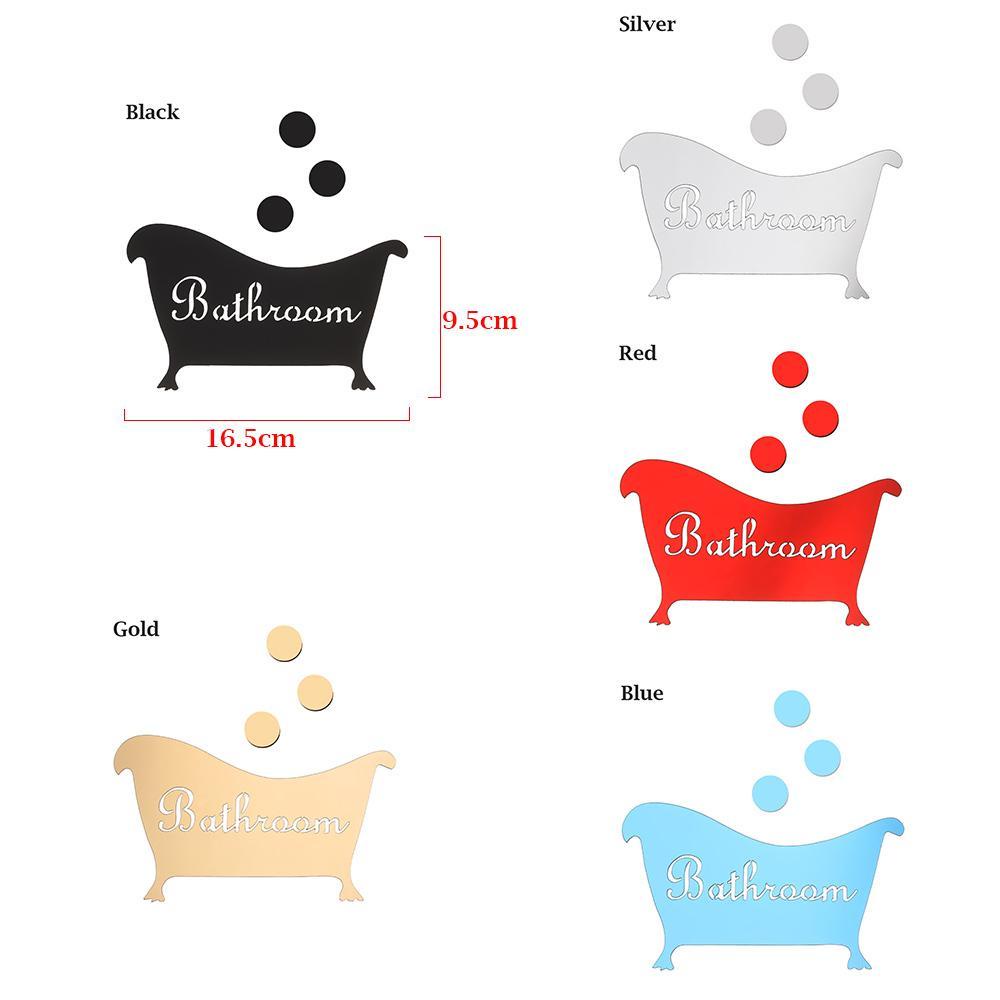 Sticker Dán Tường Họa Tiết 3D Dùng Trong Trang Trí Phòng Khách Phòng Tắm