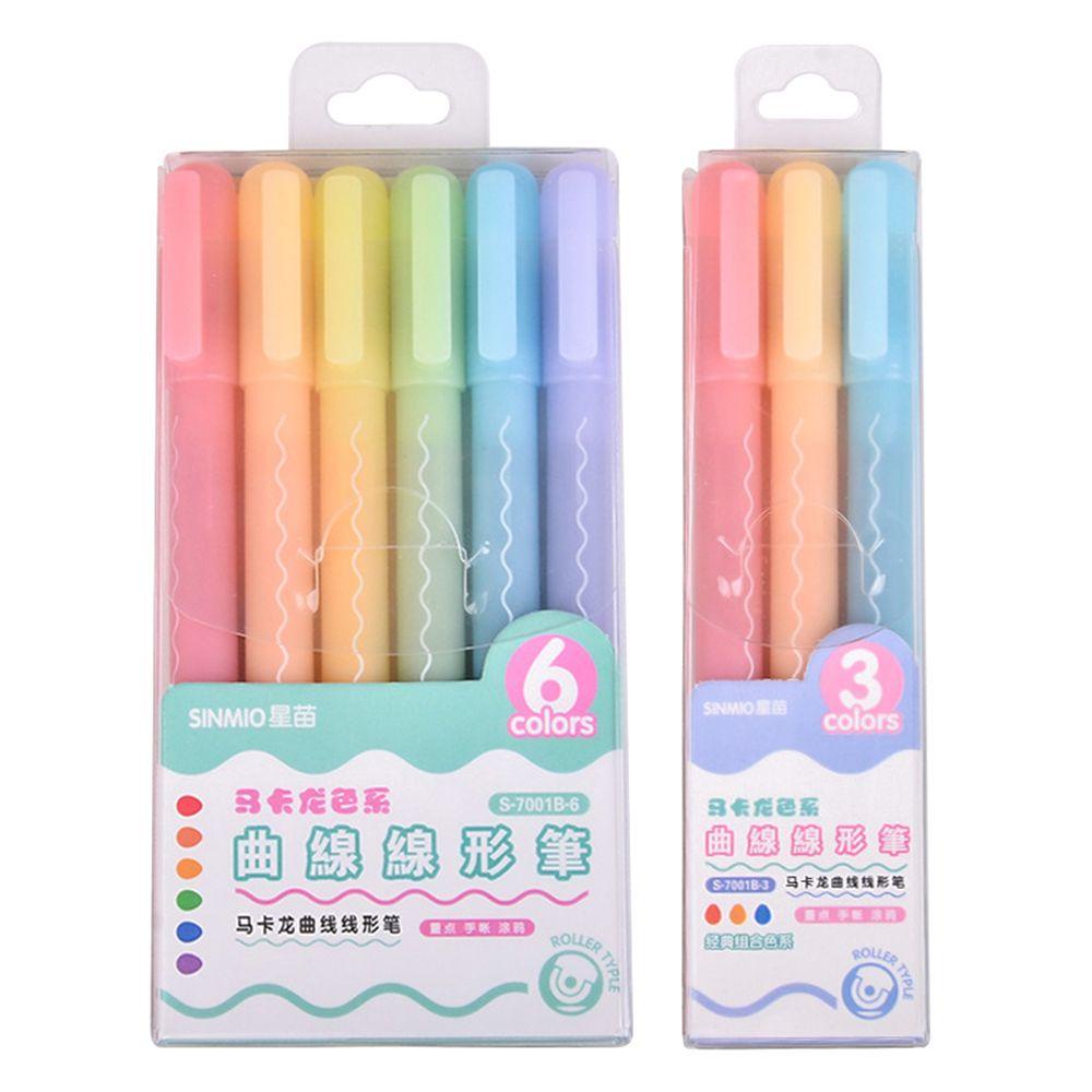Set 3 / 6 Bút Bi Kiểu Dáng Thời Trang