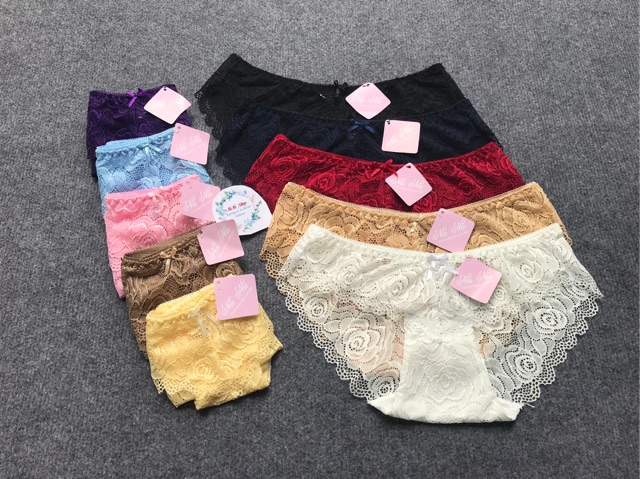 [Mã WARN20 giảm 20k đơn 150k] Hộp 5 quần ren hoa hồng NaNa | BigBuy360 - bigbuy360.vn