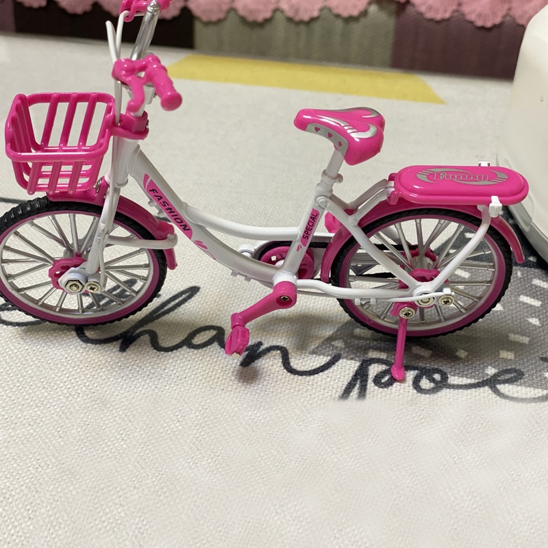 Mô Hình Xe Đạp Thành Phố Mini Bằng Kim Loại Với Tỷ Lệ 1/10 Dành Cho Trẻ Em