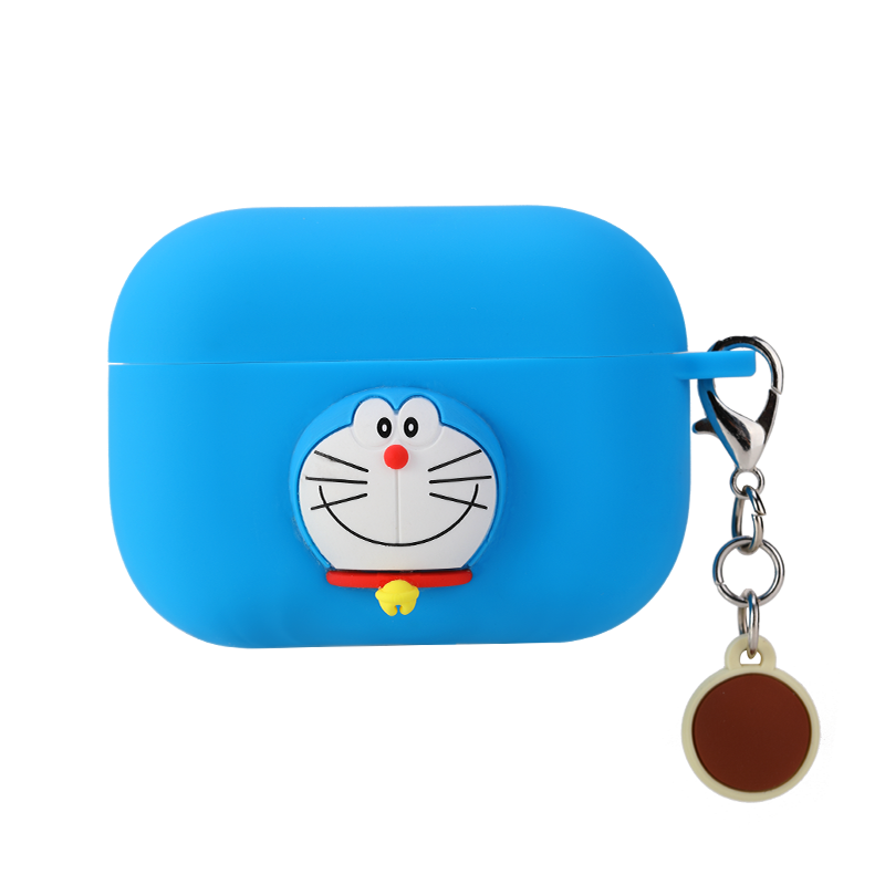 Vỏ Bảo Vệ Hộp Đựng Tai Nghe Airpods Hình Doraemon 3d Đáng Yêu