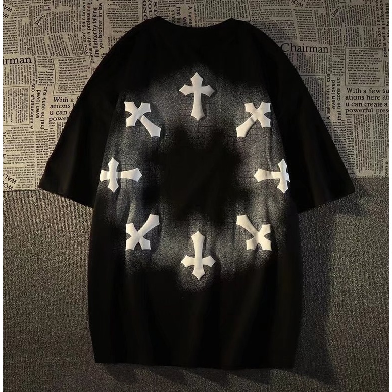 Áo Thun Tay Ngắn In Chữ Plus Size Phong Cách Hàn Quốc Cho Nam