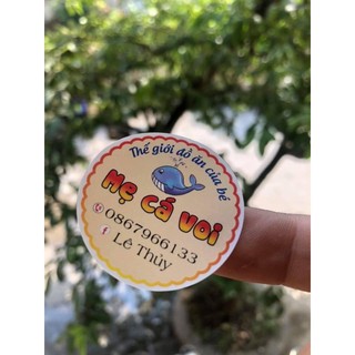 [combo] Tem decal giấy khổ A3 chống nước