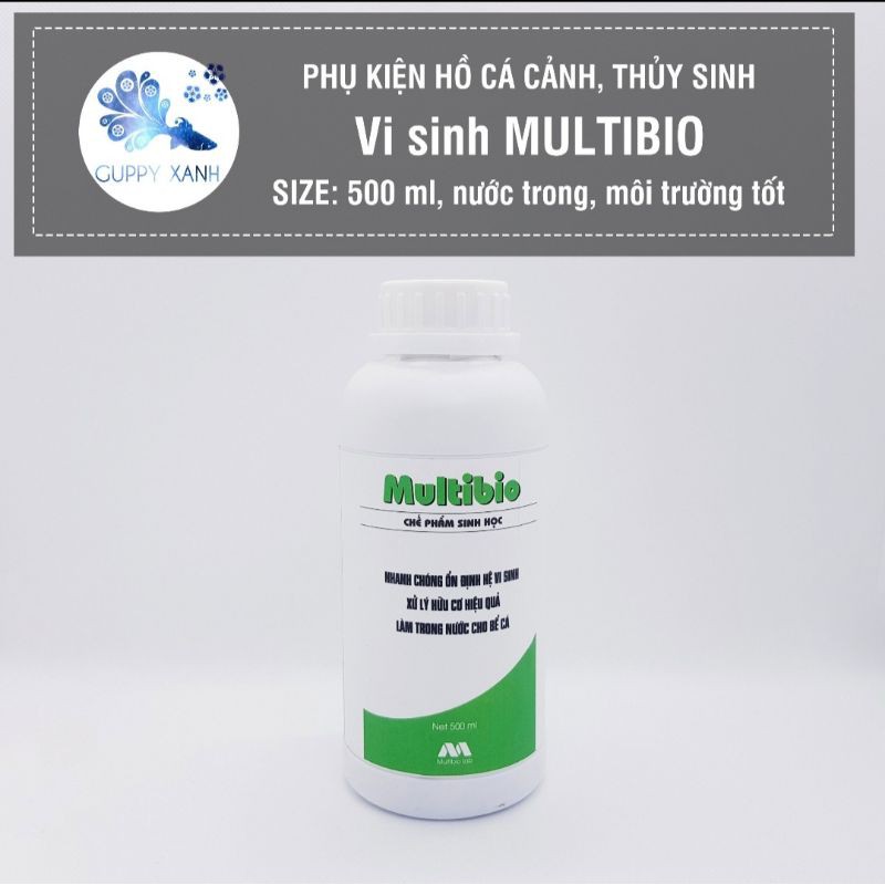 Vi Sinh Làm Trong Nước Nhanh Cho Hồ Thủy Sinh Và Cá Cảnh - Multibio