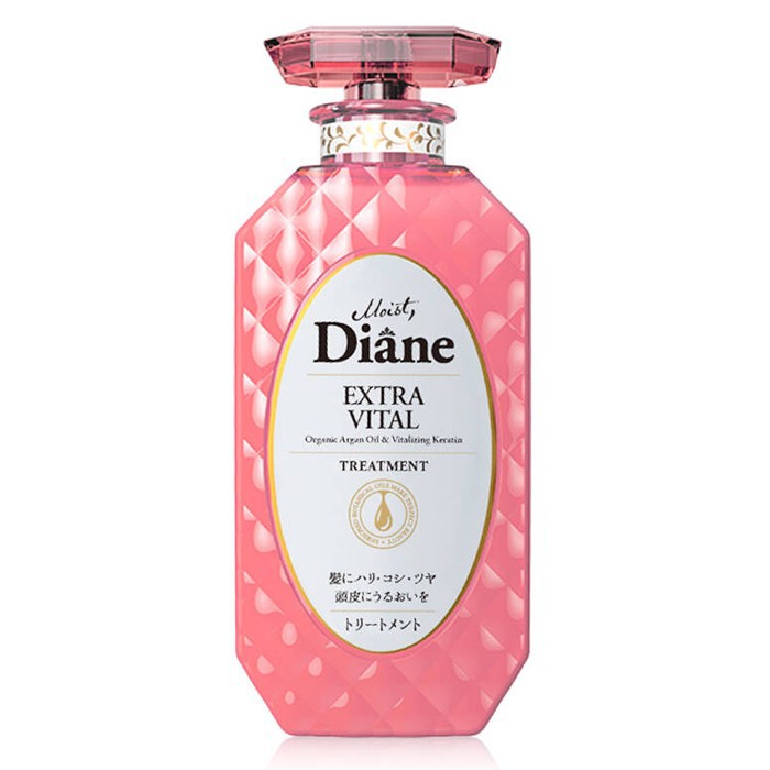 Dầu xả tăng cường sức sống cho tóc yếu Moist Diane Extra Vital 450ml