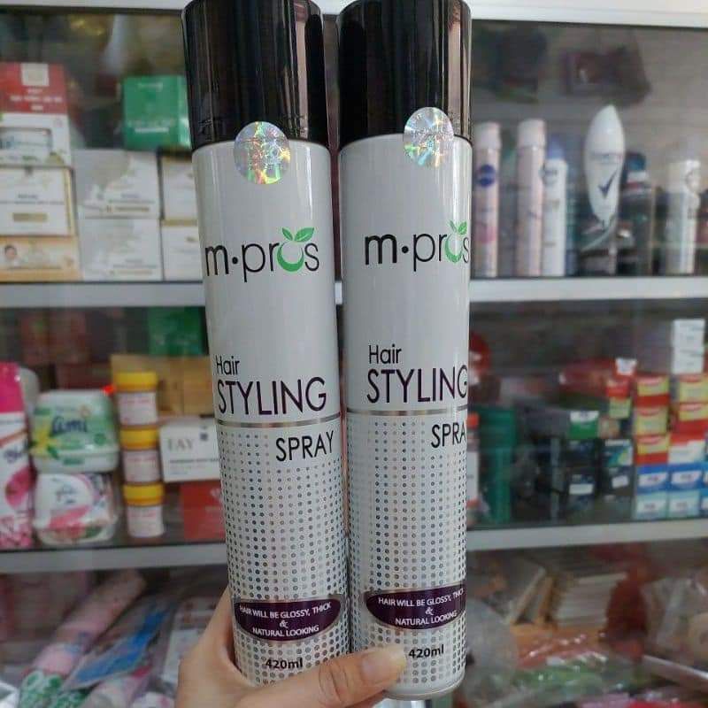 KEO TẠO NẾP VÀ DƯỠNG TÓC M.PROS LAVO 420ML, HƯƠNG THƠM DỊU NHẸ