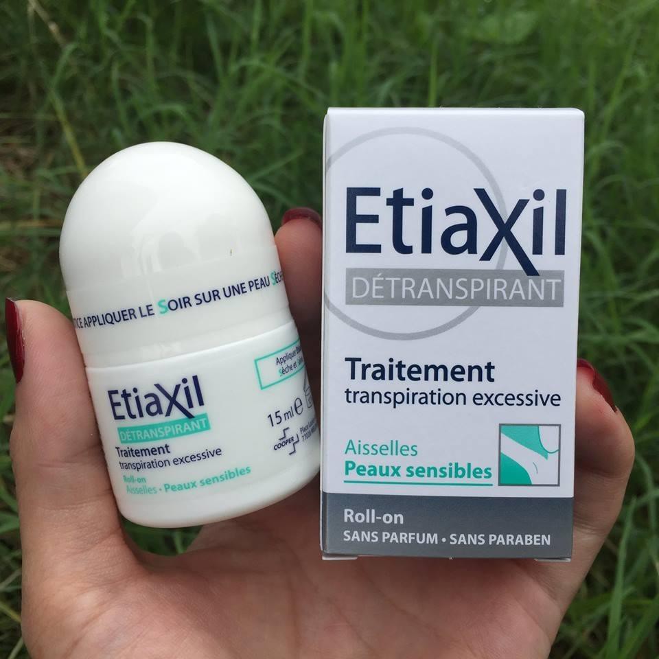 [Mã SKAMA8 giảm 8% đơn 300K] Lăn Khử Mùi EtiaXil Detranspirant Aisselles Peaux Sensibles 15ml