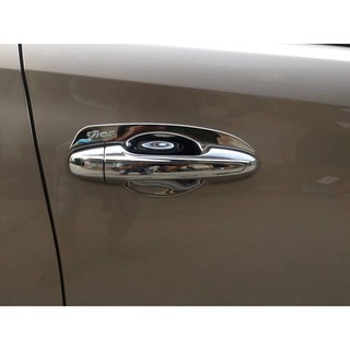 Bộ ốp hõm và ốp tay nắm toyota vios 2003-2007