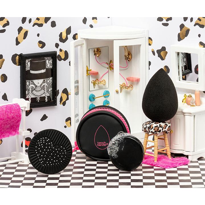 Set Bông Mút Tán Nền Beautyblender Charcoal Besties - Hity Beauty