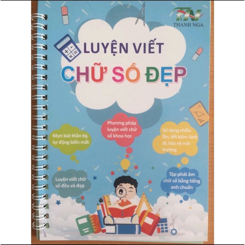 Combo 01 tập đánh vần tiếng việt và bộ 03 quyển tập tô viết chữ thần kỳ