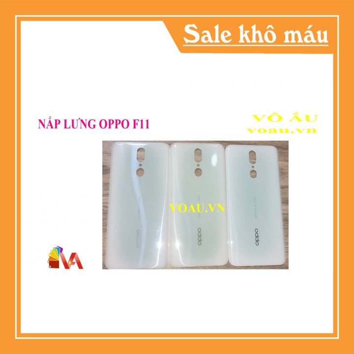 NẮP LƯNG OPPO F11 MÀU TRẮNG