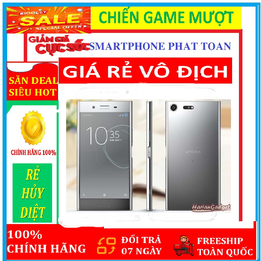 Sony Xperia XZ Premium ram 4G bộ nhớ 64G, CHÍNH HÃNG, bảo hành 12 tháng